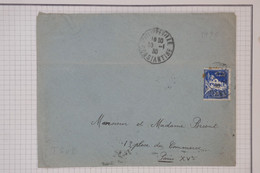 BC9 ALGERIE    BELLE LETTRE  1938 CONSTANTINE A PARIS FRANCE +AFFRANC. INTERESSANT - Lettres & Documents