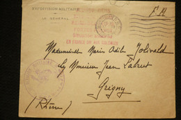 Lettre FM 16eme Div Militaire Montpellier 17/3/42 Publicité " Jeunes Gens Engagez Vous Fortes Primes ...séjour Agréable. - 2. Weltkrieg 1939-1945