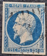 France 1852 Louis-Napoléon N°10 Ob Legerement Touché Cote 45€ - 1852 Louis-Napoleon