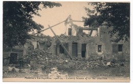 CPA - ITALIE - MESSINA'S EARTHQUAKES 1908-1909 - Country Houses After The Cataclysm - Messina