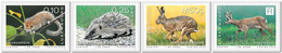 Luxembourg 2022 Mammals In Luxembourg Set Of 4 Stamps - Nuevos