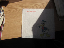 Cartoon Donald Duck 1967 Walt Disney Productions Decje Novine   Napkins - Serviettes Publicitaires