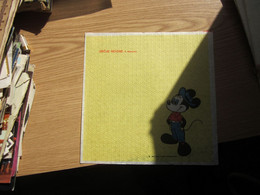 Cartoon Mickey Mouse 1967 Walt Disney Productions Decje Novine   Napkins - Serviettes Publicitaires