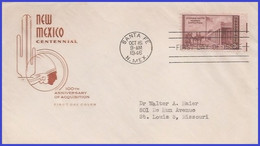 US # 944 ADDR HOUSE OF FARNAM FDC   Kearny Expedition Into New Mexico - 1941-1950