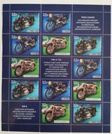 RUSSIA 2019 MOTOCICLETTE - Unused Stamps