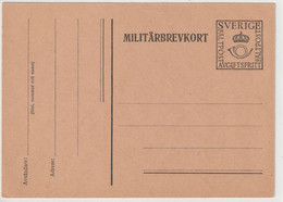 Schweden - Militärbrevkort - Militaire Zegels