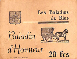 Binche - Carte D'entrée - Binche