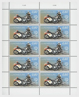 Luxembourg 2022 100th Of Motor-Union Luxembourg Sheetlet Of 10 Stamps - Nuevos