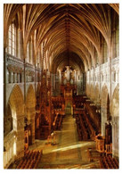 England Exeter Cathedral Quire From East Window - Exeter