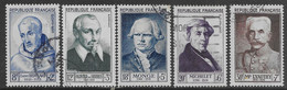 Francia France 1953 Celebrities Célébrités 5val YT N.945-946,948-950 US - Used Stamps