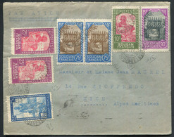 SOUDAN - DIVERS / LETTRE AVION DE BAMAKO LE 3/11/1941 POUR NICE - TB - Lettres & Documents