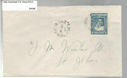 36265 ) Canada Newfoundland Cover Postal History - 1908-1947
