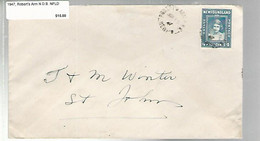 36266 ) Canada Newfoundland Cover Postal History - 1908-1947