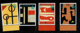 San Marino 2022 30° Anniversario Della Morte Di Di Max Huber 4v Complete Set ** MNH - Unused Stamps