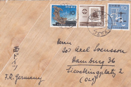 NIPPON - GIAPPONE  - BUSTA VIAGGIATA  - VIAGGIATA PER GERMANIA - Storia Postale