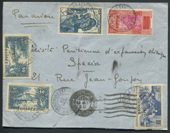 GUINÉE FRANCAISE - DIVERS / LETTRE AVION DE CONAKRY LE 7/1/1939 POUR PARIS - TB - Lettres & Documents