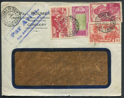 GUINÉE FRANCAISE - DIVERS / LETTRE AVION DE CONAKRY LE 26/4/1939 POUR DAKAR - TB - Lettres & Documents