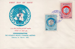 Iran / Persia 1965 "Women's Rights" Cacheted FDC P2 - Iran