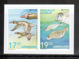 Grönland / Greenland / Groenland 2021 Satz Aus MH/set From Booklet EUROPA ** - 2021