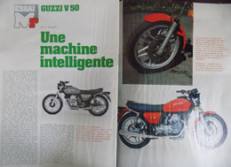 Documentation De Presse // Essai Moto Guzzi V50 - Auto/Moto