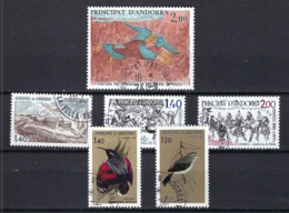 ANDORRE FRANCAIS 1980-81: Lot D'obl. CAD PJ - Usados