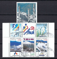 ANDORRE FRANCAIS 1992-93: Lot D'obl. CAD PJ - Used Stamps