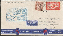 Portugal, 1939 - Correio Aéreo, 1ª Expedição Lisboa > Nova York / Air Mail, 1st Expedition Lisbon > New York - Lettres & Documents