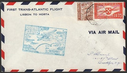 Portugal, 1939 - Correio Aéreo, 1ª Expedição Lisboa > Nova York / Air Mail, 1st Expedition Lisbon > New York - Lettres & Documents