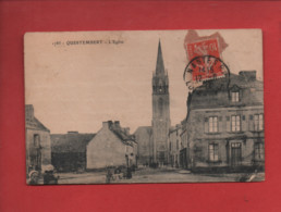 CPA  Abîmée  -  Questembert - L'église - Questembert