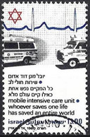 Israel 1980 - Mi 820y - YT 763 ( Mobile Intensive Care Unit : Ambulance Van ) - Usados (sin Tab)