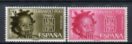 Fernando Poo 1963. Edifil 218-19 X 2 ** MNH - Fernando Po