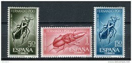 Fernando Poo 1965. Edifil 242-44 X 2 ** MNH. - Fernando Po