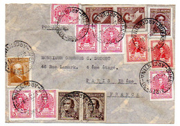Argentine--1950--lettre De BUENOS AIRES  Pour PARIS-75....composition De Timbres...-cachets  .....à  Saisir - Lettres & Documents
