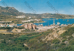 CARTOLINA  PORTO CERVO,SASSARI,SARDEGNA,COSTA SMERALDA,PANORAMA DEL GOLFO,STORIA,MEMORIA,CULTURA,VIAGGIATA 1971 - Sassari