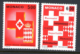 Monaco 1993 Red Cross Complete Set MNH - Neufs