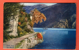 ZTU-28 Lago Di  Lugano Strada Di Gandria.  Circulé De Castaaagnola En 1932 - Gandria 