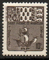 Saint-Pierre-et-Miquelon YT Taxe 75 Neuf Sans Charnière XX MNH - Timbres-taxe