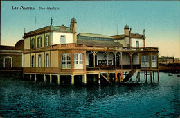 SPAIN - LAS PALMAS - CLUB NAUTICO - EDIT. RODRIGUES BROS - 1910s (14439) - La Palma