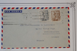 BC10 ESPANA  BELLE LETTRE 1955 BARCELONA  A IVRY++AFFRANCH. PLAISANT - Covers & Documents