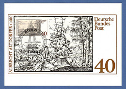 BRD 1980  Mi.Nr. 1067 ,  500. Geb. Von Albrecht Altdorfer - Maximum Card - Erstausgabetag Bonn 13.11.1980 - 1961-1980