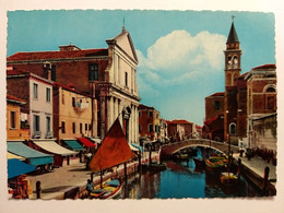 Chioggia (Venezia). Canal Vena - Chiesa Filippini. - Chioggia