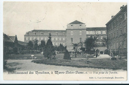 Wavre-Notre-Dame - Onze-Lieve-Vrouw-Waver - Institut Des Ursulines - Vue Prise Du Jardin - 1906 - Sint-Katelijne-Waver