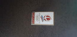 Pin's Alberville 92 Securipost - Jeux Olympiques