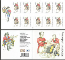 CZ 2020-1060 POSTAL UNIFORM, CZECH, Booklet, MNH - Neufs