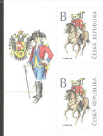 CZ 2020-1060 POSTAL UNIFORM, CZECH, 2 X 1v, MNH - Unused Stamps