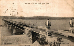 N°96058 -cpa Briare -le Pont Canal Sur La Loire- - Briare