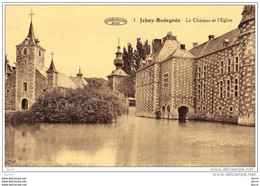 Jehay-Bodegnée - Le Château Et L'église - Kasteel En Kerk - Amay