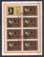 USSR 1976  Mi Nr 4551 Rembrandt Small Sheet Us. (a8p14) - Gebraucht