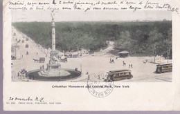 CPA - USA - NEW YORK - COLOMBUS MONUMENT AND CENTRAL PARK NEW YORK - Brooklyn