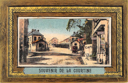 23-LA-COURTINE- CARTE DEPLIANTE SOUVENIR DE LA COURTINE - La Courtine